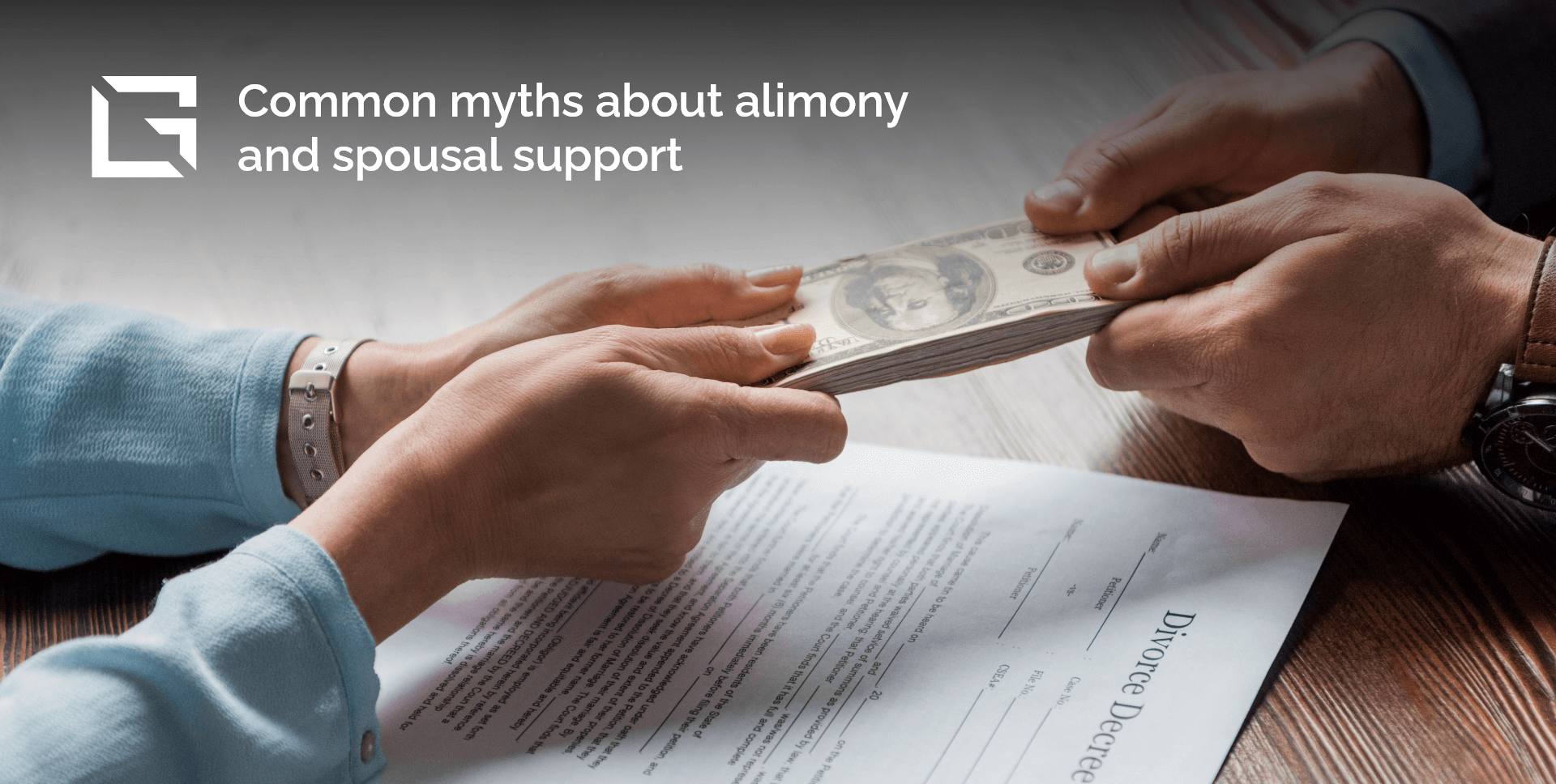 Common myths about alimony and spousal support