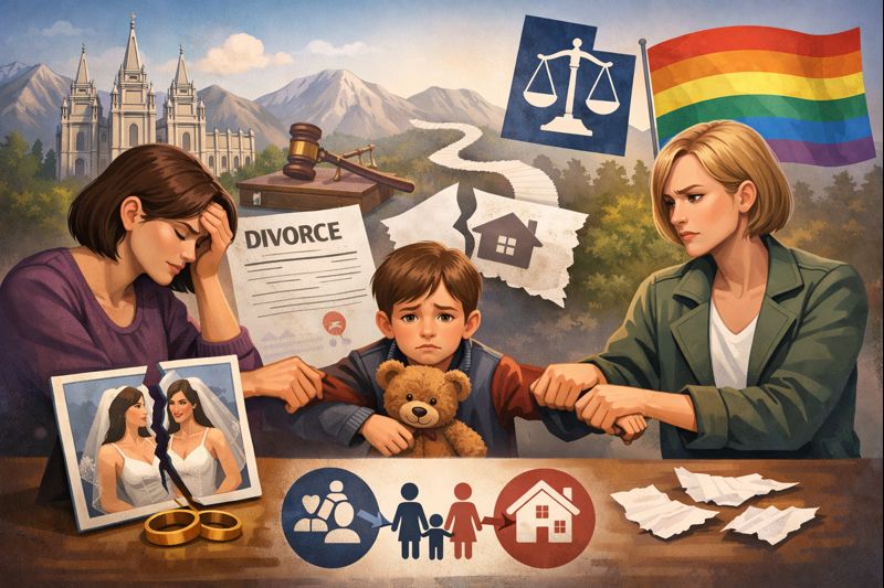 same-sex divorce and custody in utah