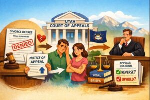 appealing a divorce decree in utah