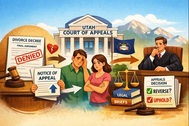 appealing a divorce decree in utah