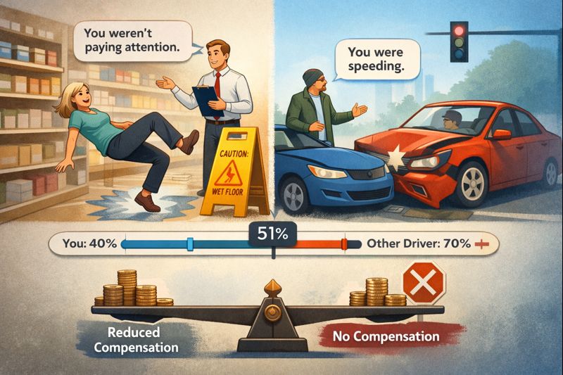 How Comparative Negligence Works in Utah Injury Claims