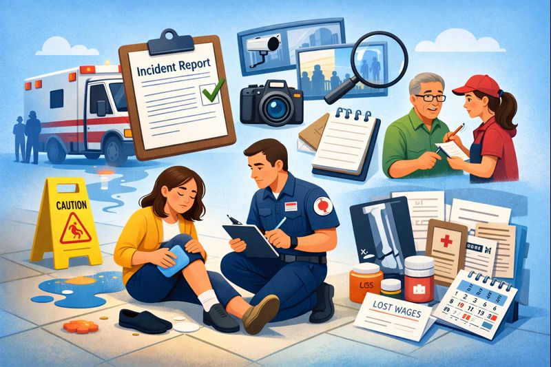 Steps to Take After a Slip and Fall in Utah