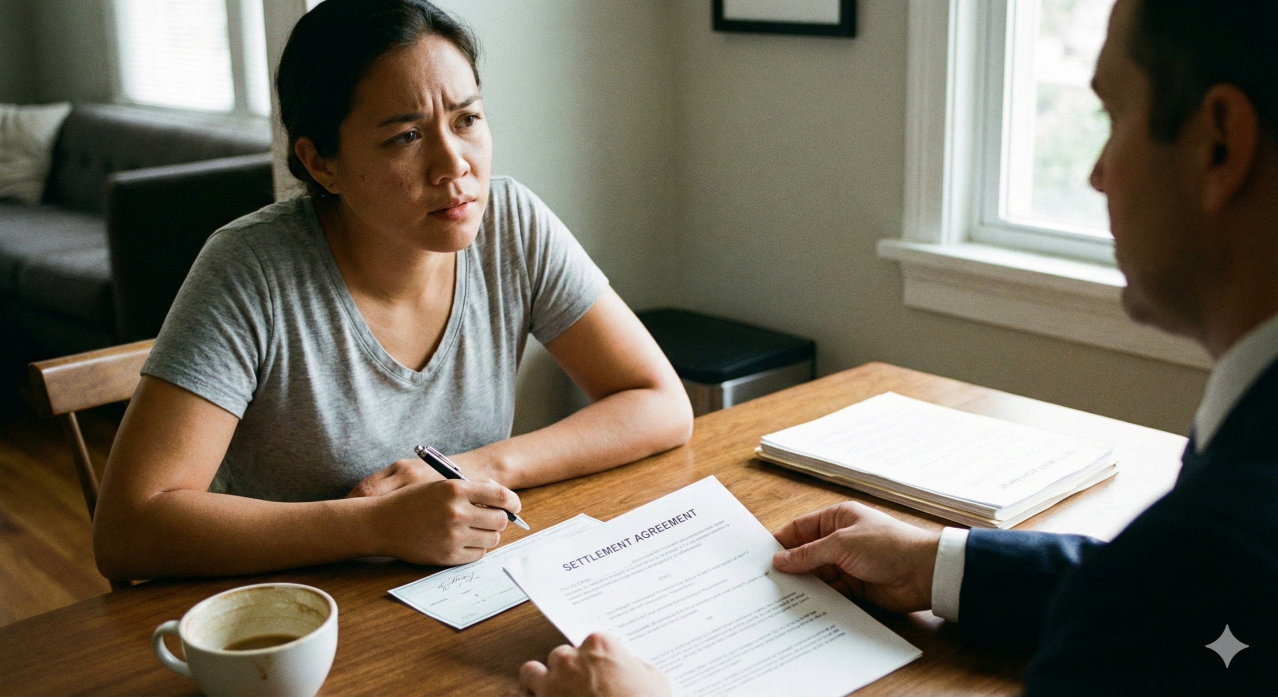 should you accept the first settlement offer in utah?