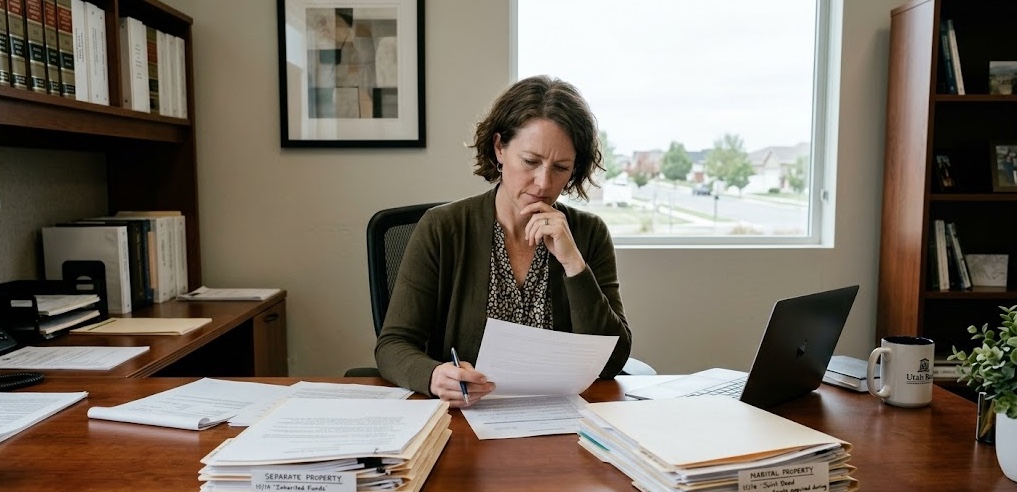 separate property Utah