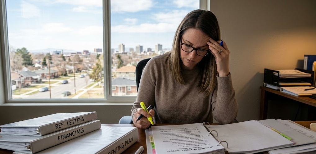 Responding to a motion for temporary orders